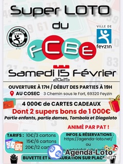 Photo du loto Super Loto du FCBE