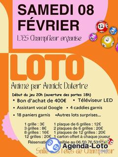 Photo du loto Super loto du foot