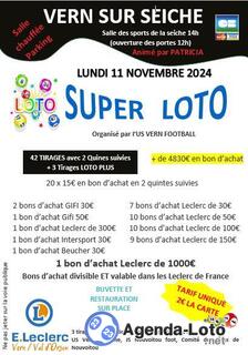 Photo du loto SUPER LOTO du foot de Vern sur seiche