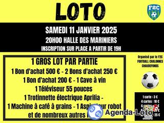 Photo du loto SUPER LOTO du Football Chalonnes Chaudefonds