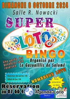 Photo du loto Super loto du Gazouillis de Salomé