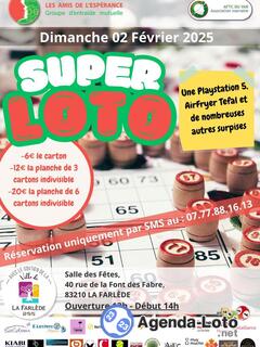 Photo du loto Super loto du GEM Les Amis de l'Espérance