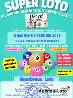 Photo du loto Super loto du groupe scolaire jules ferry gerzat