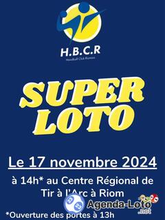 Photo du loto Super Loto du Handball Club Riomois