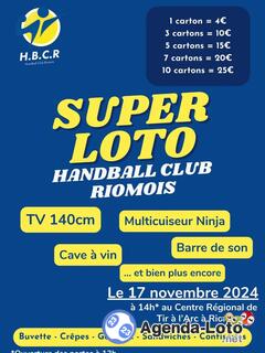 Photo du loto Super Loto du Handball Club Riomois