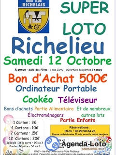 Photo du loto Super Loto du Judo animé par Rémi