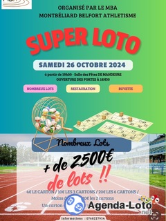 Photo du loto Super loto du MBA