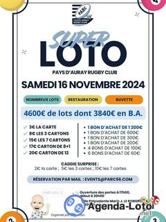 Photo du loto Super Loto du Pays d'Auray Rugby Club