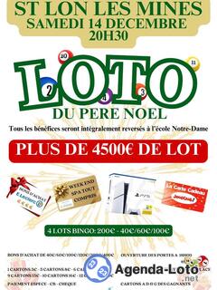 Photo du loto Super Loto du pere noel