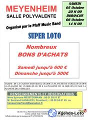 Photo du loto Super Loto du PFAFF music BAND