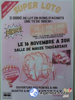 Photo du loto Super Loto du Rotary Club de Thouars