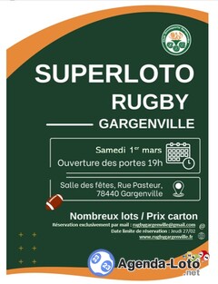 Photo du loto Super loto du rugby