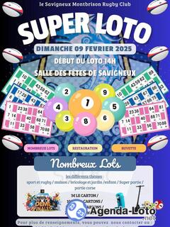 Photo du loto Super loto du Savigneux Montbrison rugby club