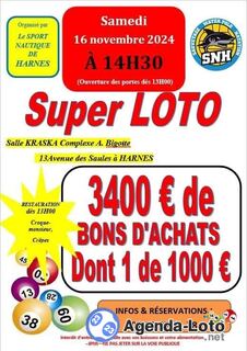 Photo du loto Super loto du snh