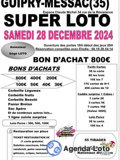 Photo du loto Super loto du Team Breihz Buggy anim Gégé loto