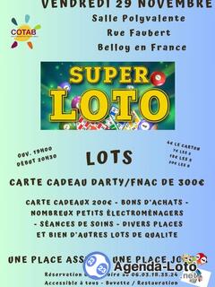 Photo du loto Super loto du Téléthon