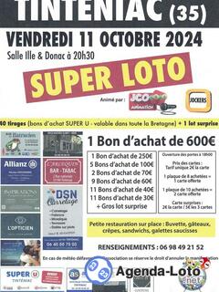 Photo du loto Super loto Equipage JPB Tinténiac avec JCO