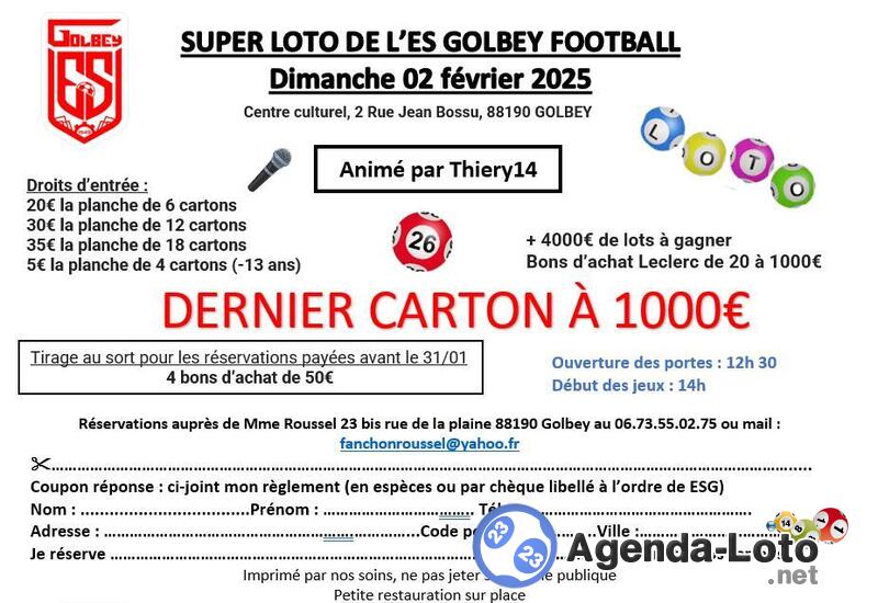 Super loto es golbey football