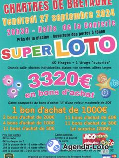 Photo du loto Super loto Espérance Football Chartres de Bgne avec JCO