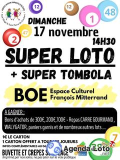 Photo du loto Super loto et tombola