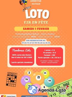 Photo du loto Super Loto de F2R en Fête