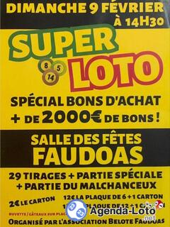 Photo du loto Super Loto Faudoas