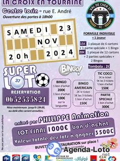 Photo du loto Super loto foot la croix anime par philippe animation