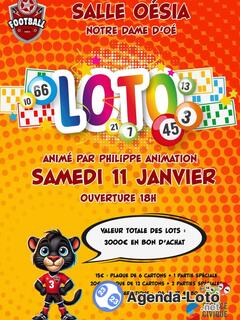 Photo du loto Super loto foot notre dame d oe anime par philippe animation