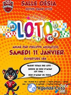 Photo du loto Super loto foot notre dame d oe anime par philippe animation