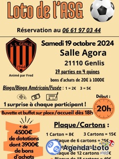 Photo du loto Super loto foot genlis