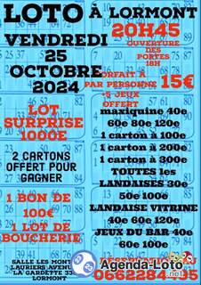 Photo du loto super loto forfait 15e part participant