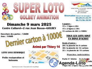 Photo du loto Super Loto de Golbey Animation