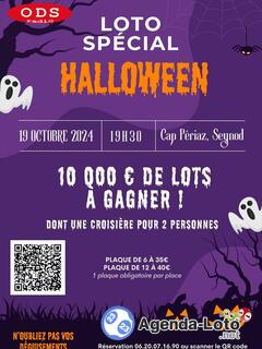 Photo du loto Super loto halloween