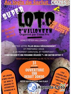 Photo du loto Super Loto d'Halloween 'Cozes professionnels'