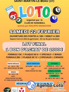 Photo du loto Super loto hand st martin anime par philippe animation