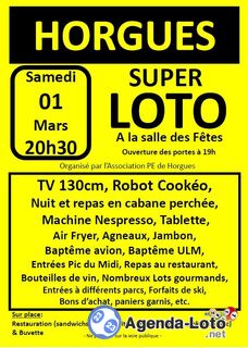 Photo du loto Super Loto de Horgues