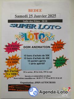 Photo du loto Super Loto Jprn Autocross animé: Dom Animation