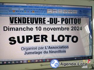 Photo du loto Super Loto jumelage du neuvillois