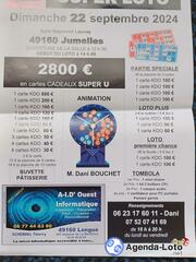 Photo du loto Super loto à Jumelles