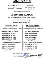 Photo du loto Super Loto de l'AGSA. Animation FABIEN