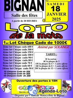 Photo du loto Super loto de l'AMB