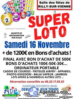 Photo du loto Super loto de l'ape