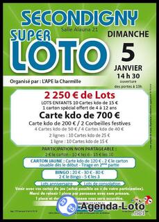 Photo du loto Super loto de l'ape la charmille