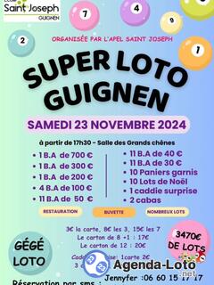 Photo du loto Super loto de l'apel st jo anim Gégé loto