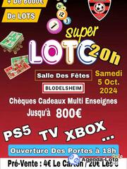 Photo du loto Super loto de l'AS Blodelsheim