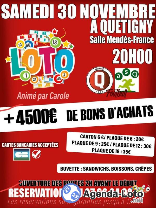 Super loto de l'as quetigny foot