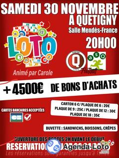 Photo du loto Super loto de l'as quetigny foot