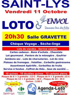 Photo du loto Super loto de l’association envol donnons leur des ailes