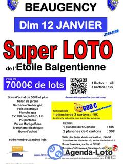 Photo du loto Super loto de l'etoile balgentienne