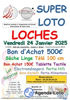 Photo du loto Super loto de l’OGEC St Denis animé par Rémi